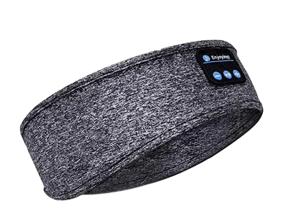 Faixa Esportiva Bluetooth Sem Fio - Headband Versátil para Ouvir Música e Descansar
