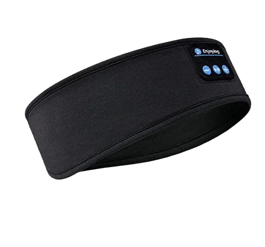 Faixa Esportiva Bluetooth Sem Fio - Headband Versátil para Ouvir Música e Descansar